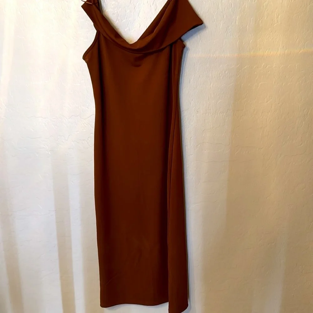 brown bodycon dress zara NWT Asymmetrical Strapless neck dress with adjustable Bridal Dresses 2025 Giselle Enchanted Fanart Drawings Sleeve Length:33